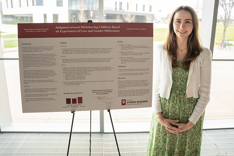 Hannah Harris at OSR Exhibition